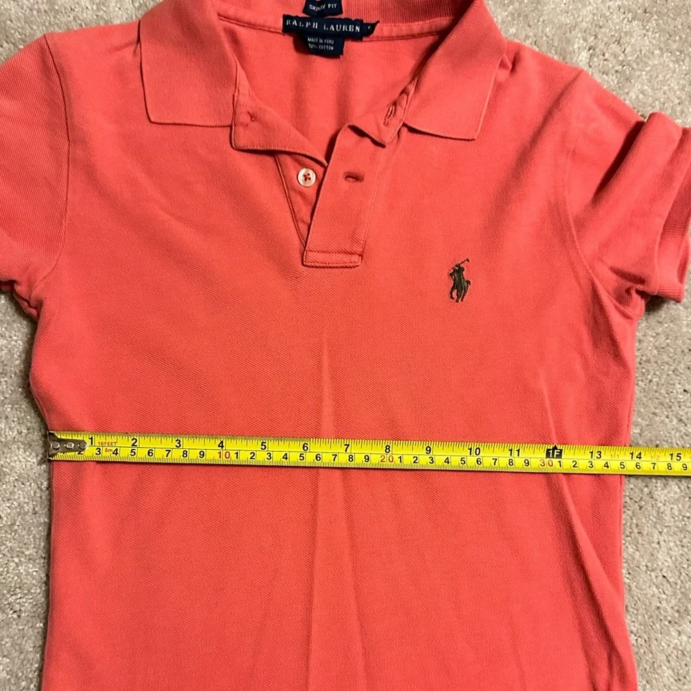 Ralph Lauren boys salmon polo shirt